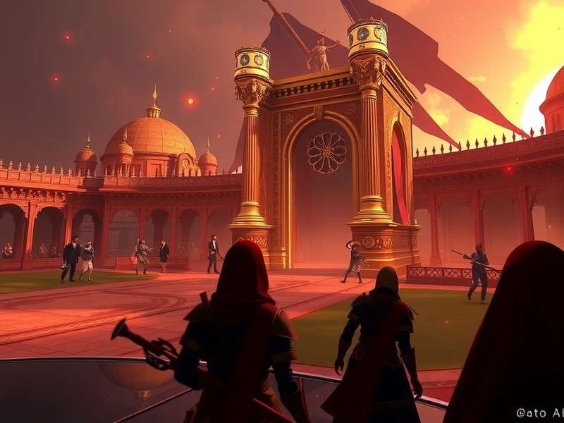 Divine Combat Vindicator Game Scene